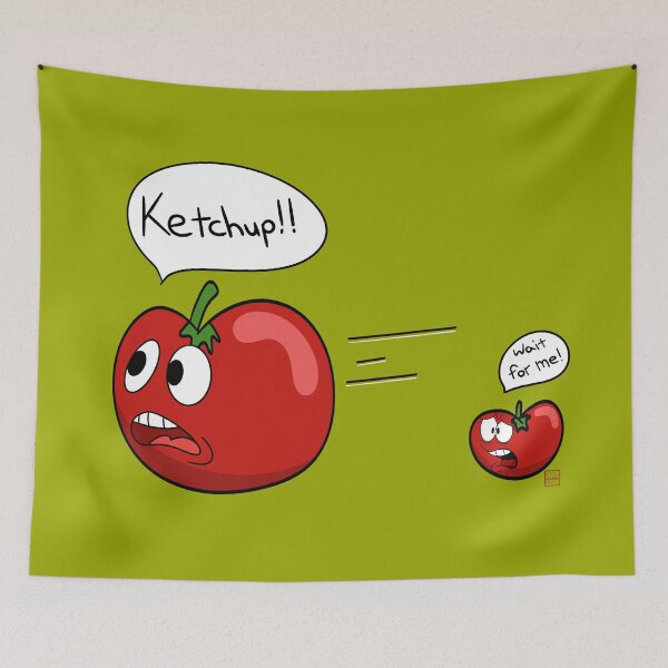 Item preview, Ketchup! designed and sold by Angela’s Doodles.