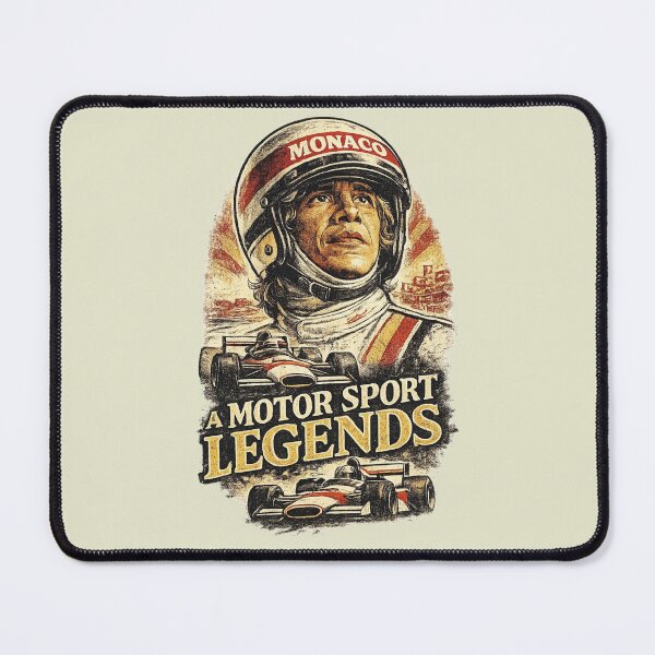 Item preview, A Motor Sport Legends - automotive culture art designed and sold by Fuel-Shirts.
