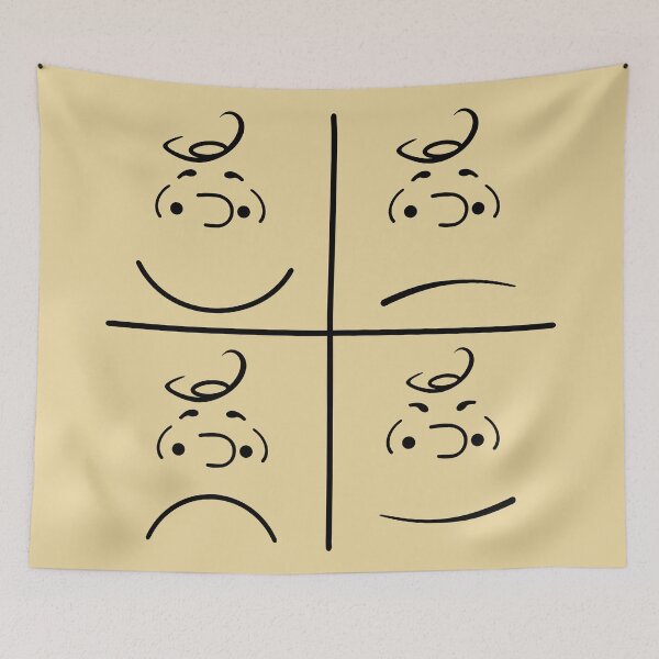 Item preview, The Many Faces of Nonsense Art designed and sold by San Studios Co..