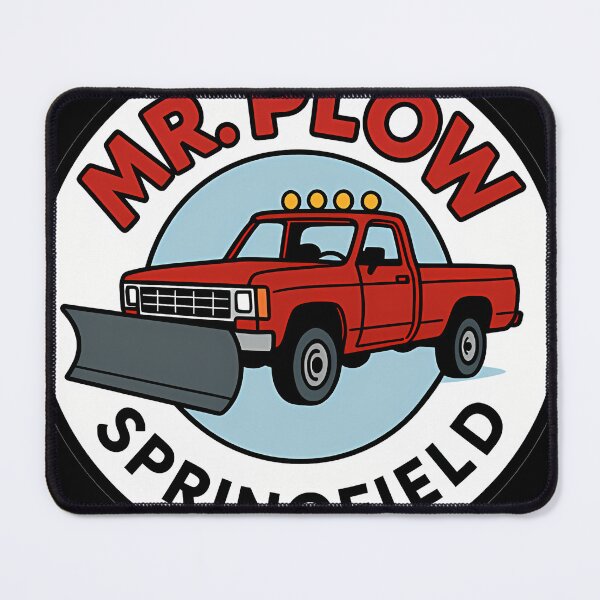 Item preview, Mr Plow Springfield Snow Services Logo designed and sold by FannieTreutel.