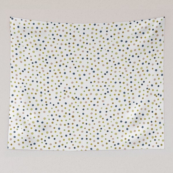 Item preview, Artisan Speckle Earthy Hand-Drawn Dots designed and sold by phatlizzardart.