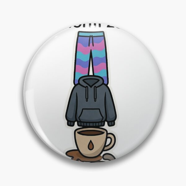 Item preview, "WFH Uniform Pajamas Hoodie Cat Coffee Funny 2026" designed and sold by ZYNORAworld.