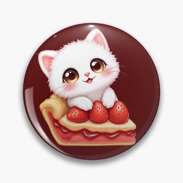 Item preview, Strawberry Pie Kitten designed and sold by SaltiLittleThings.
