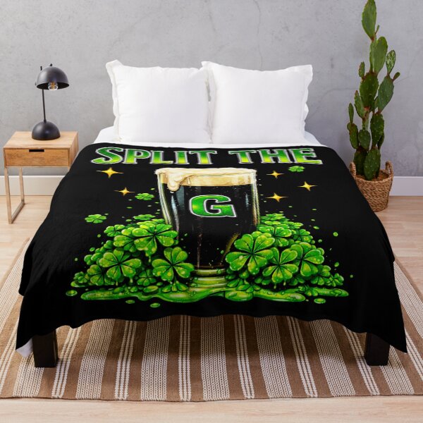 Item preview, Split The G – Irish Drinking Challenge Shamrock Design St. Patrick’s Day Drinking designed and sold by Patchina.