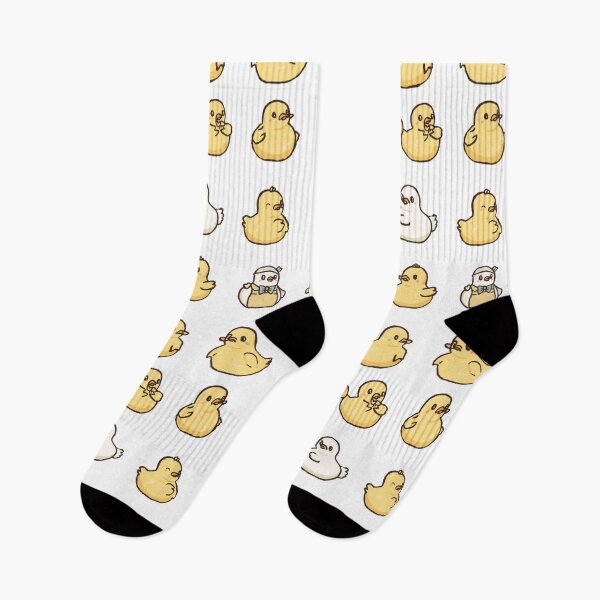Item preview, Sweet Yellow Ducklings & White Duck Pattern Art designed and sold by Vision Crafted.