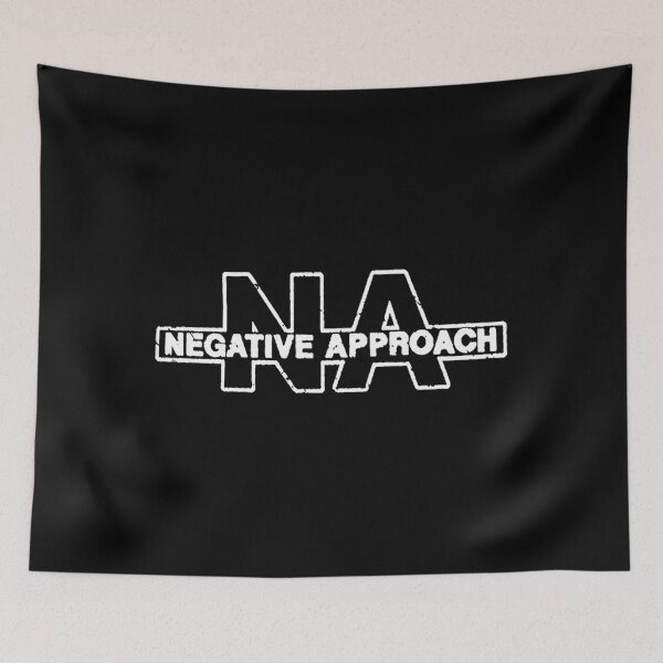 Item preview, Negative Approach Logo Vintage designed and sold by FannieTreutel.