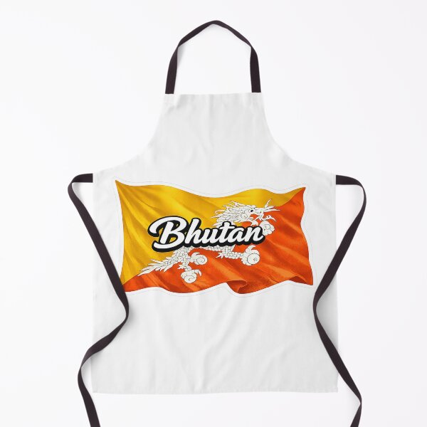 Item preview, Bhutan Waving Flag Design – Bhutan Pride Patriotic Dragon Flag Graphic designed and sold by GarnerSupplyCo.