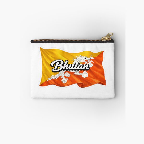 Item preview, Bhutan Waving Flag Design – Bhutan Pride Patriotic Dragon Flag Graphic designed and sold by GarnerSupplyCo.