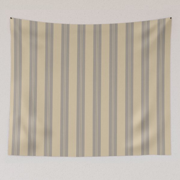 Item preview, Kopie von Natural Stripe Studio Vertical Stripes Warm Neutral Warm Gray Linen designed and sold by Kreativa1.
