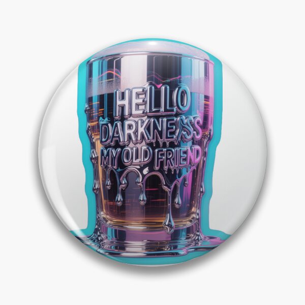 Item preview, Hello Darkness My Old Friend – Creamy Stout Ritual Sticker designed and sold by ARTCREATESHOP.