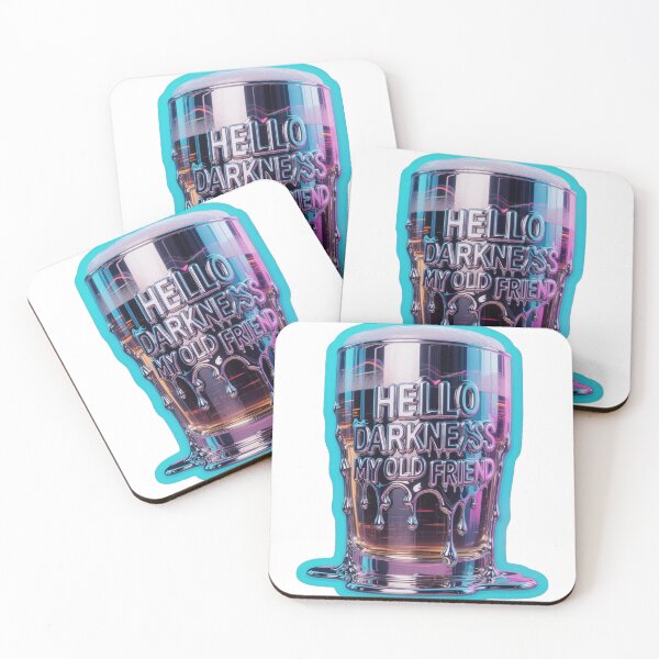 Item preview, Hello Darkness My Old Friend – Creamy Stout Ritual Sticker designed and sold by ARTCREATESHOP.