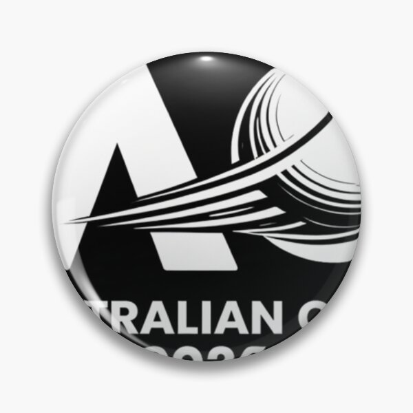 Item preview, Australian Open 2026 Minimal Tennis Logo Design designed and sold by FannieTreutel.