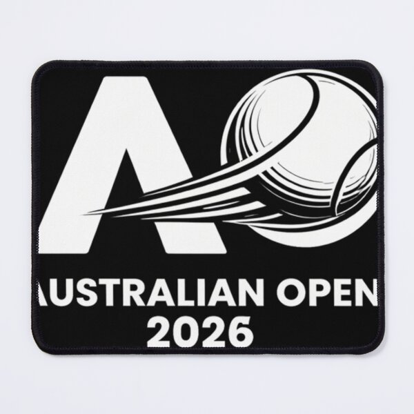 Item preview, Australian Open 2026 Minimal Tennis Logo Design designed and sold by FannieTreutel.