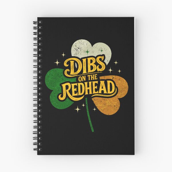 Item preview, Funny Irish St Patricks Day Shamrock Dibs On The Redhead designed and sold by Patchina.