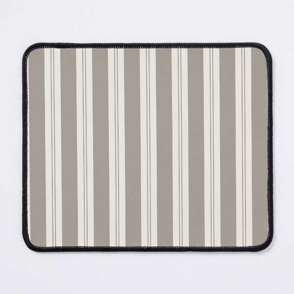 Item preview, Natural Stripe Studio Vertical Stripes Warm Neutral Warm Gray Linen designed and sold by Kreativa1.