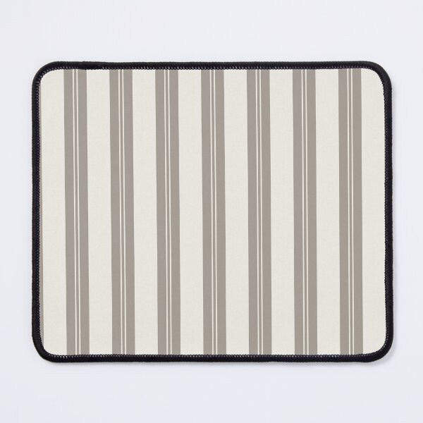 Item preview, Natural Stripe Studio Vertical Stripes Warm Neutral Linen Warm Gray designed and sold by Kreativa1.