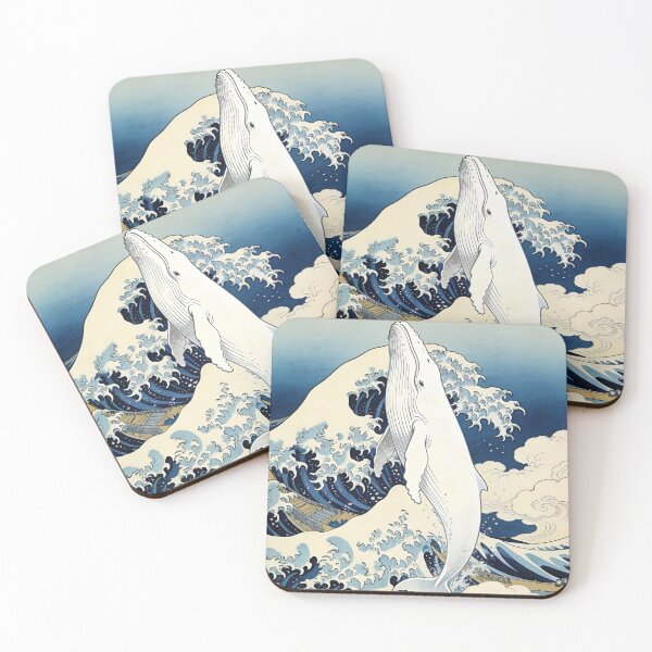 Item preview, White ghost whale in a sea of clouds designed and sold by floatingedge.