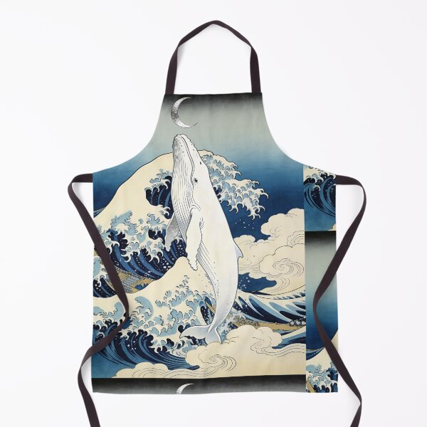 Item preview, White ghost whale in a sea of clouds designed and sold by floatingedge.