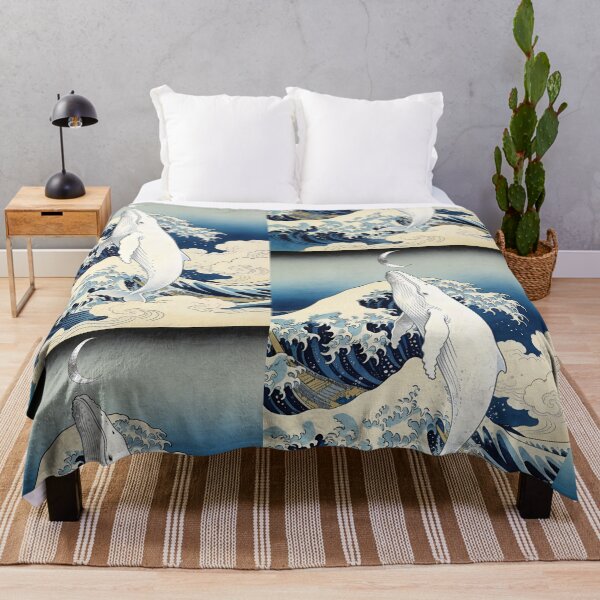 Item preview, White ghost whale in a sea of clouds designed and sold by floatingedge.