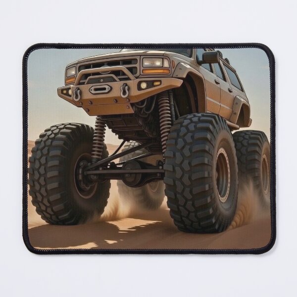 Item preview, Desert Monster Truck Off-Road Adventure designed and sold by barloly.