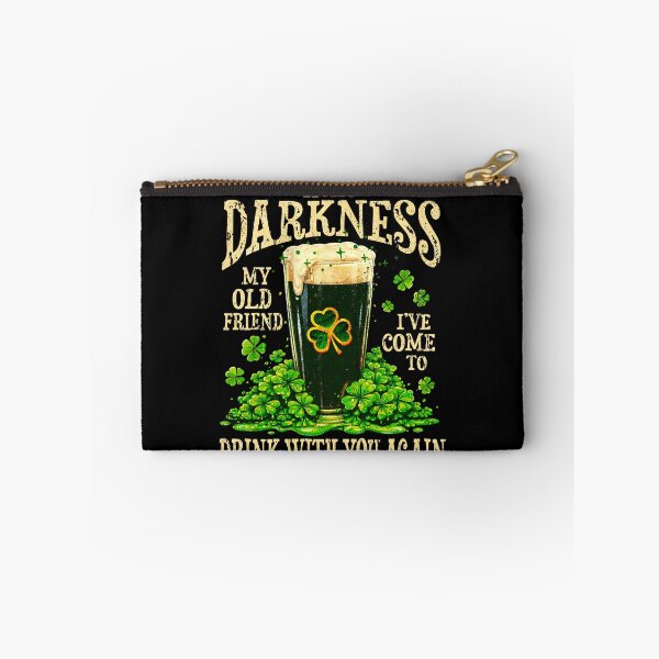 Item preview, Hello Darkness My Old Friend st patrick's day designed and sold by Patchina.