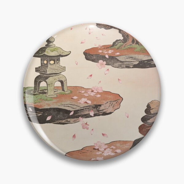 Item preview, Floating Zen garden with bonsai and stones designed and sold by floatingedge.