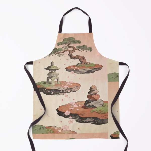 Item preview, Floating Zen garden with bonsai and stones designed and sold by floatingedge.