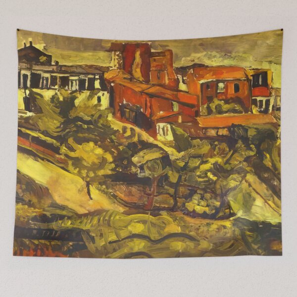 Item preview, Chaim Soutine - Red Houses designed and sold by melaartni.