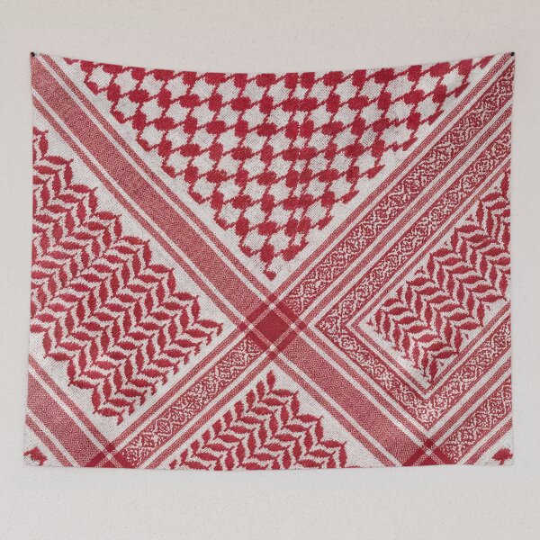 Item preview, Red Traditional Keffiyeh Pattern designed and sold by AbstractAcid.