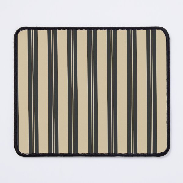 Item preview, Natural Stripe Studio Vertical Stripes Warm Neutral Sand Charcoal designed and sold by Kreativa1.