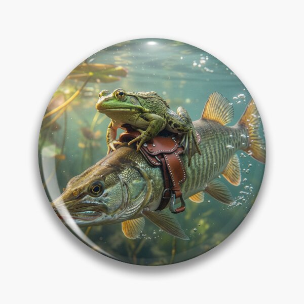 Item preview, Cowboy Frog in the Saddle designed and sold by Tridentulus.