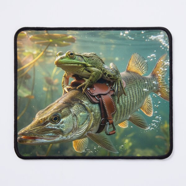 Item preview, Cowboy Frog in the Saddle designed and sold by Tridentulus.