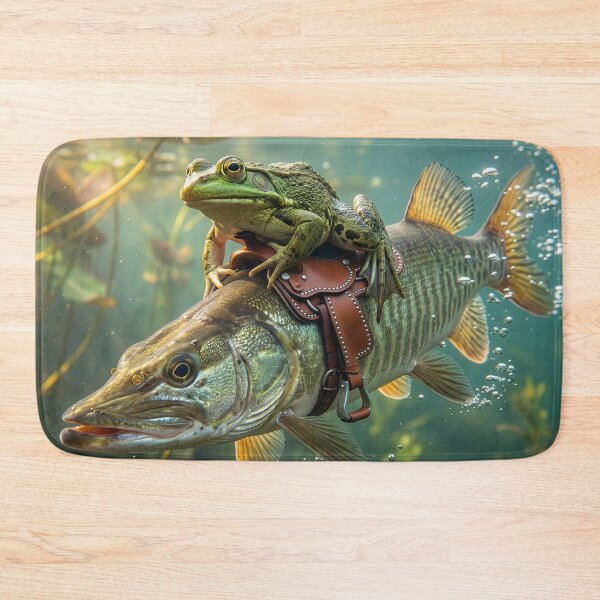 Item preview, Cowboy Frog in the Saddle designed and sold by Tridentulus.
