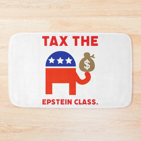 Item preview, Tax the Epstein class.  designed and sold by Rachel the Artist .
