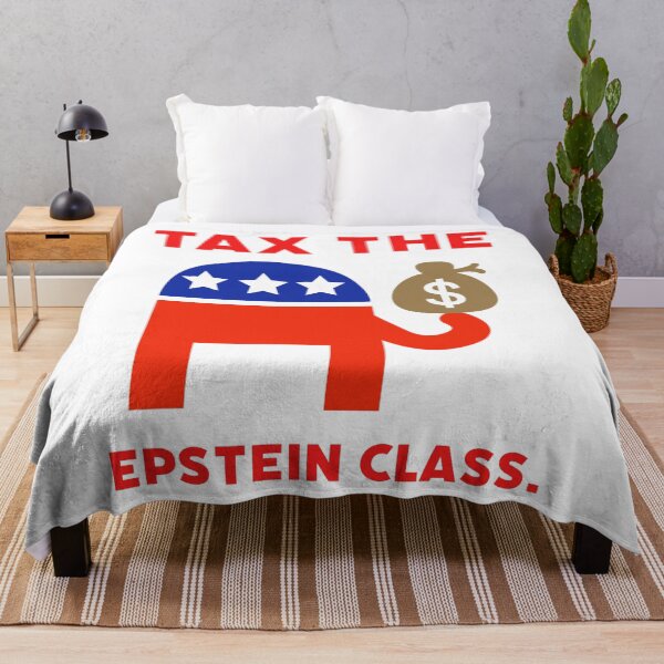 Item preview, Tax the Epstein class.  designed and sold by Rachel the Artist .