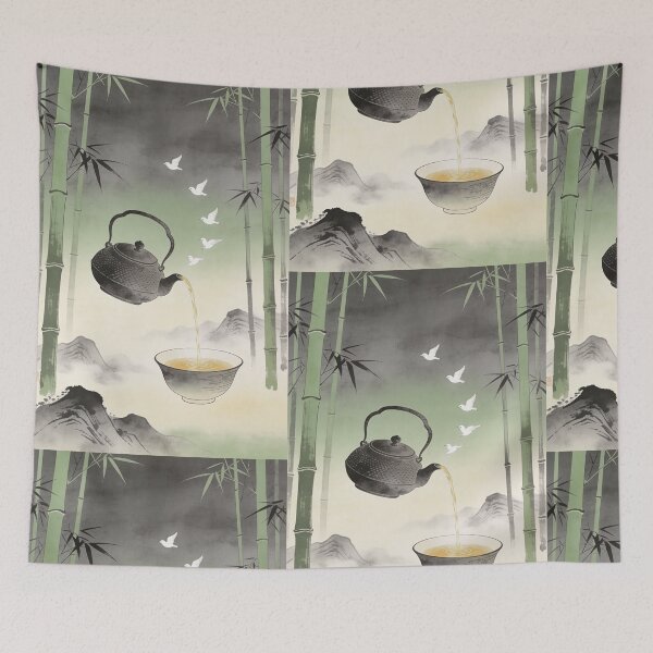 Item preview, Floating tea ceremony and bird spirits designed and sold by floatingedge.