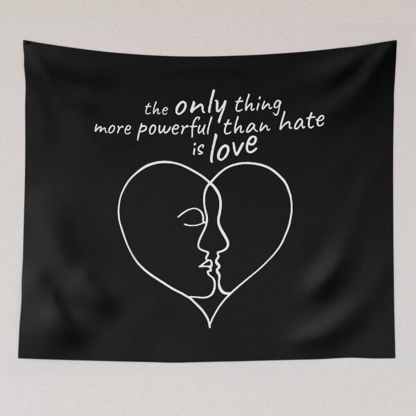 Item preview, The Only Thing More Powerful Than Hate is Love Womens designed and sold by HazelWCagle.