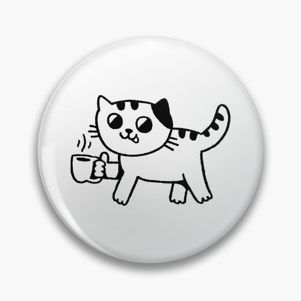 Artikelvorschau, Kaffeekatze entworfen und verkauft von Quilimo Studio.