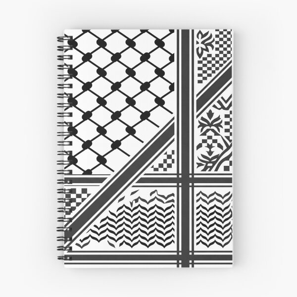 Item preview, Black Traditional Keffiyeh Pattern designed and sold by AbstractAcid.