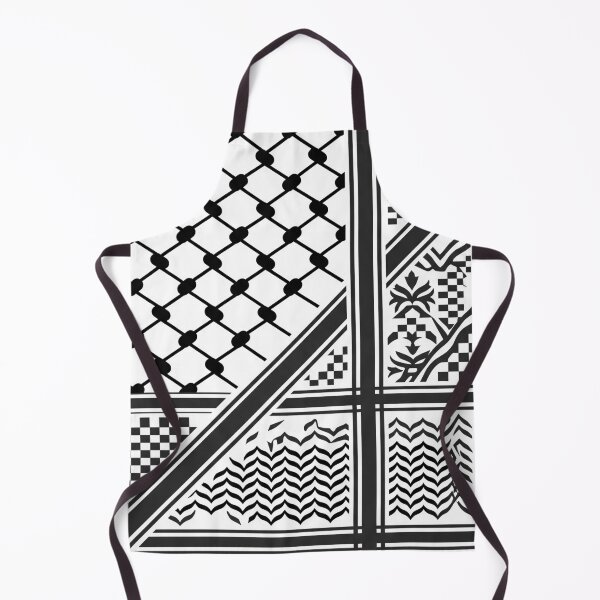 Item preview, Black Traditional Keffiyeh Pattern designed and sold by AbstractAcid.