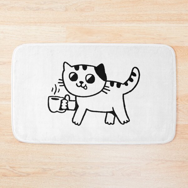 Item preview, Coffee cat designed and sold by Quilimo Studio.