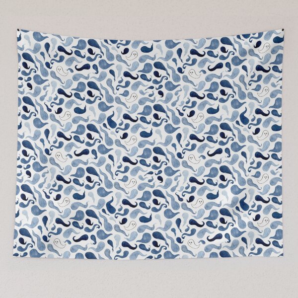 Item preview, Boo in Blue designed and sold by Mandy Bee.