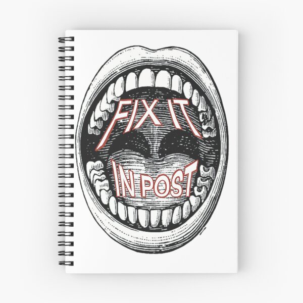 Item preview, Fix It in Post – Filmmaking Sticker, Video Editing Humor, Creative Studio Quote designed and sold by StickemandPeel.
