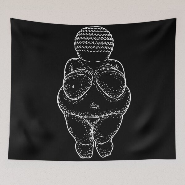 Item preview, The Venus of Willendorf 30,00 years old figurine from the Neolithic period designed and sold by bluefrog.
