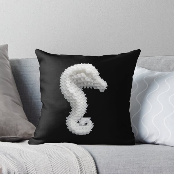 Item preview, Abstract seahorse made of prisms designed and sold by lathspell.