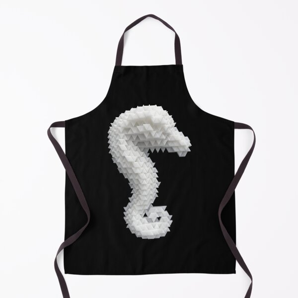 Item preview, Abstract seahorse made of prisms designed and sold by lathspell.