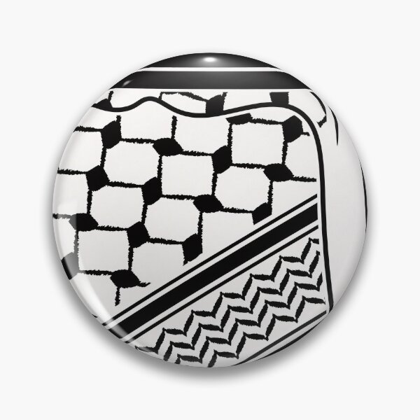 Item preview, Black Traditional Keffiyeh Pattern designed and sold by AbstractAcid.