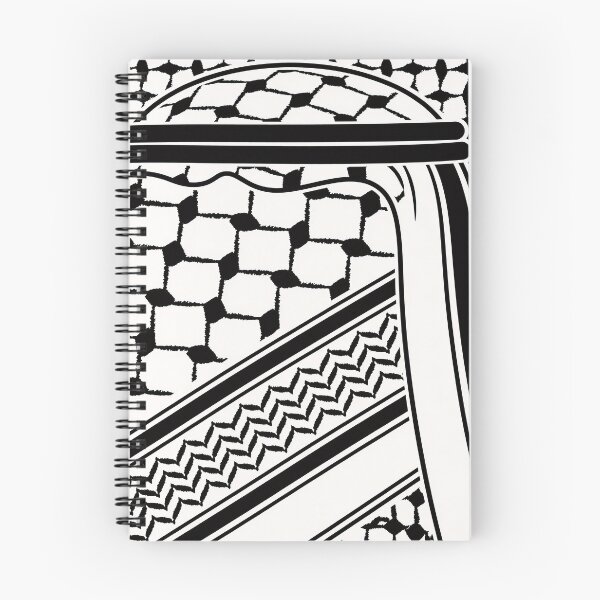 Item preview, Black Traditional Keffiyeh Pattern designed and sold by AbstractAcid.