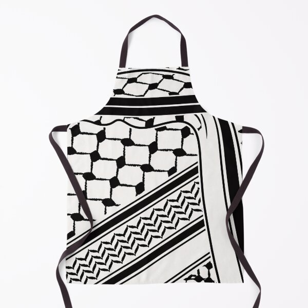 Item preview, Black Traditional Keffiyeh Pattern designed and sold by AbstractAcid.