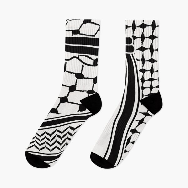 Item preview, Black Traditional Keffiyeh Pattern designed and sold by AbstractAcid.